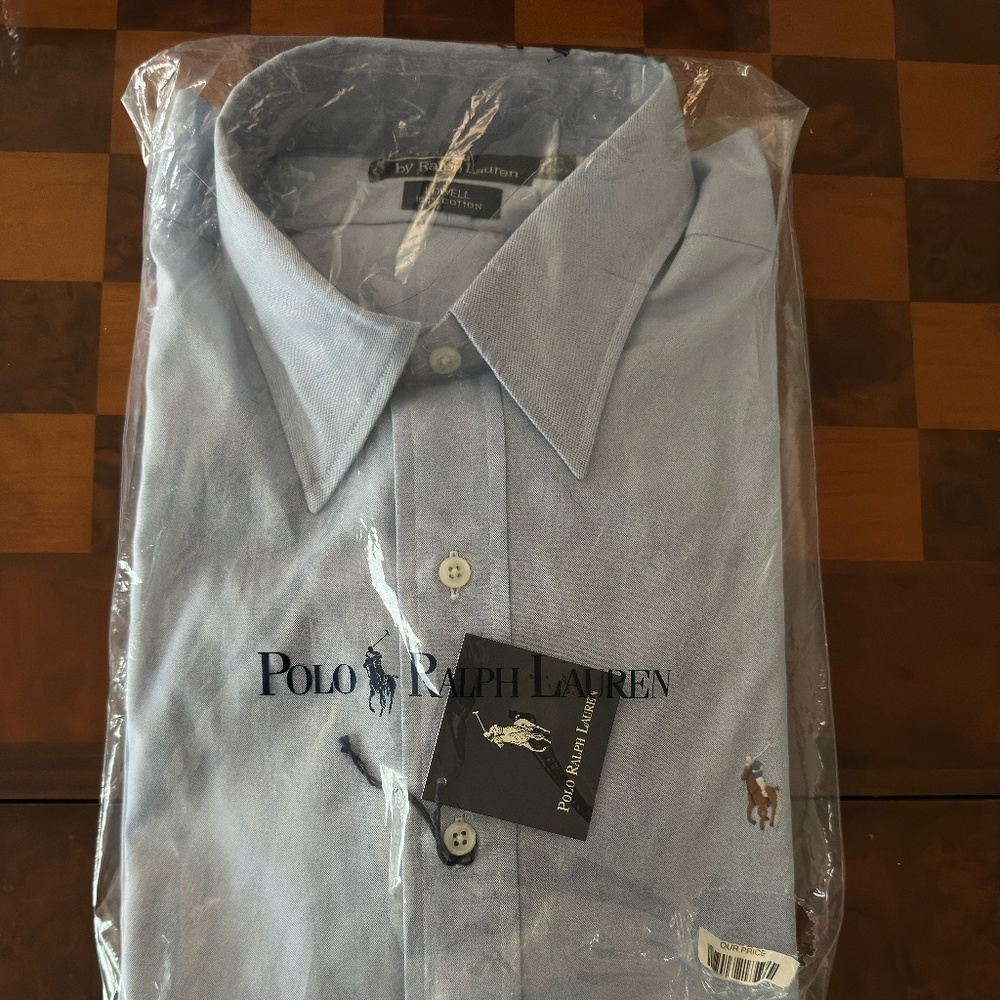Ralph Lauren Blue Dress Shirt (New)